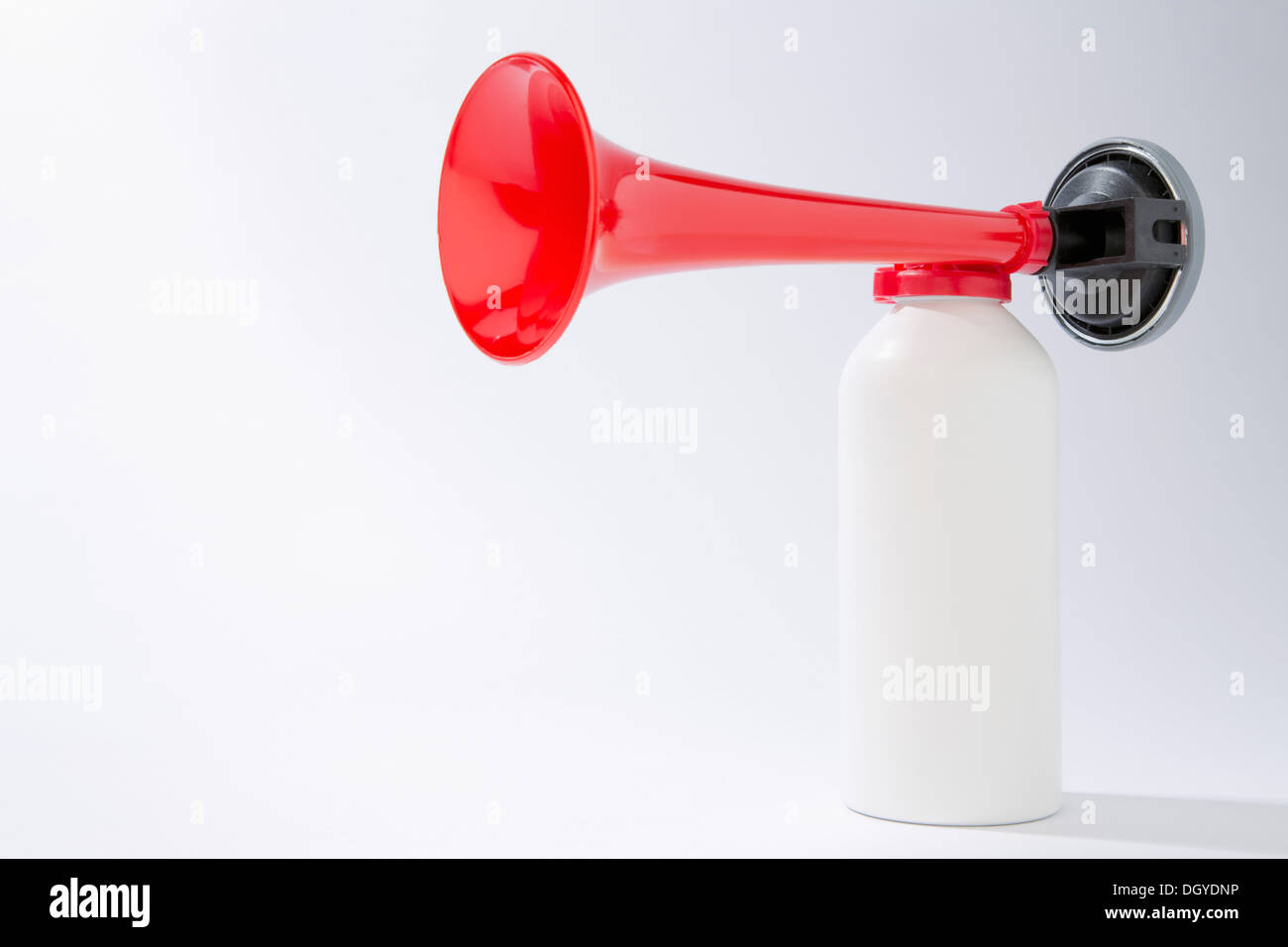 An air horn used for cheering at sporting events Stock Photo