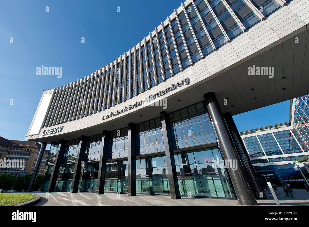 Headquarters of LBBW Bank, Landesbank Baden-Wuerttemberg, Stuttgart Stock Photo - Alamy