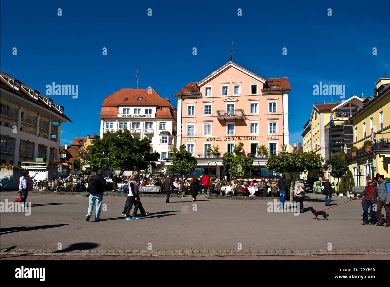 Germany, Bavaria, Lindau, Old town, Traditional house Stock Photo Alamy