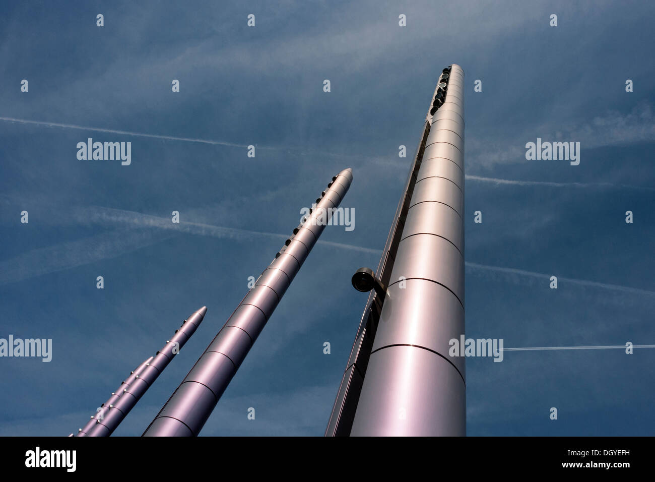 Plaza, Media City, Salford Quays. Stock Photo