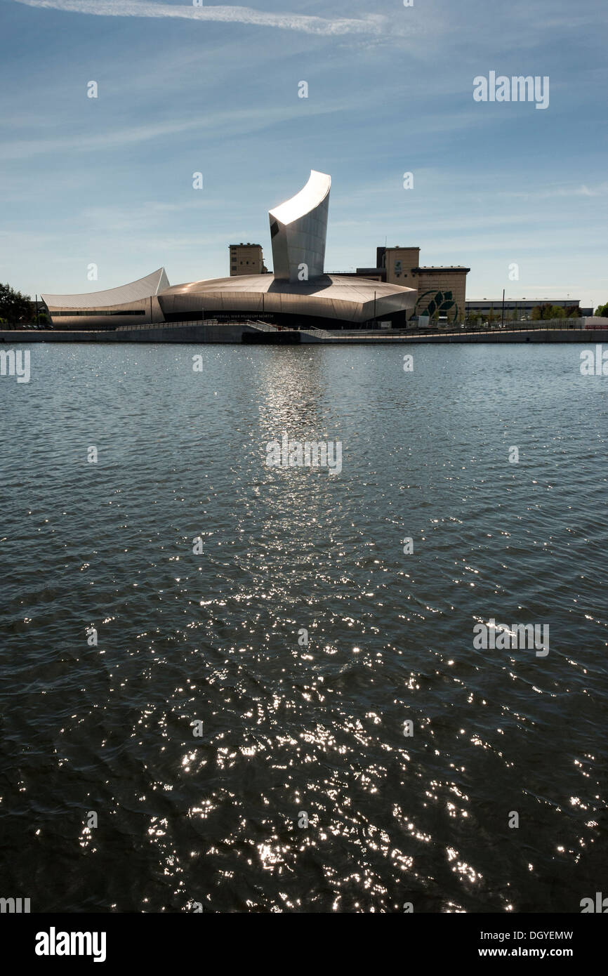 Reflections from the War Museum Stock Photo