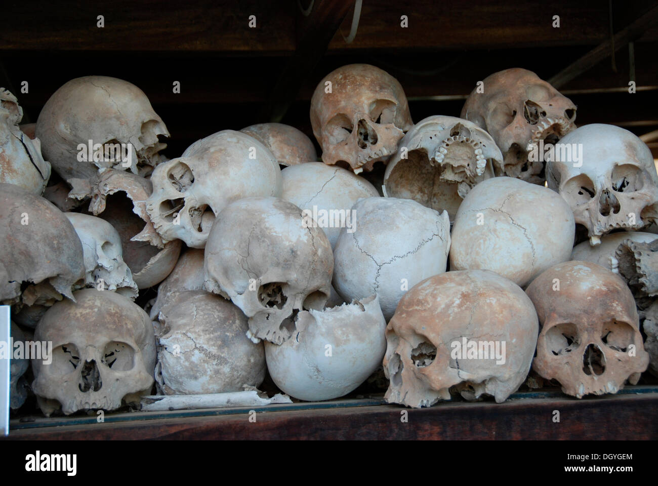 The Killing Fields of Choeung Ek, where the Khmer Rouge killed more than 20, 000 people, Phnom Penh, Cambodia, Southeast Asia Stock Photo