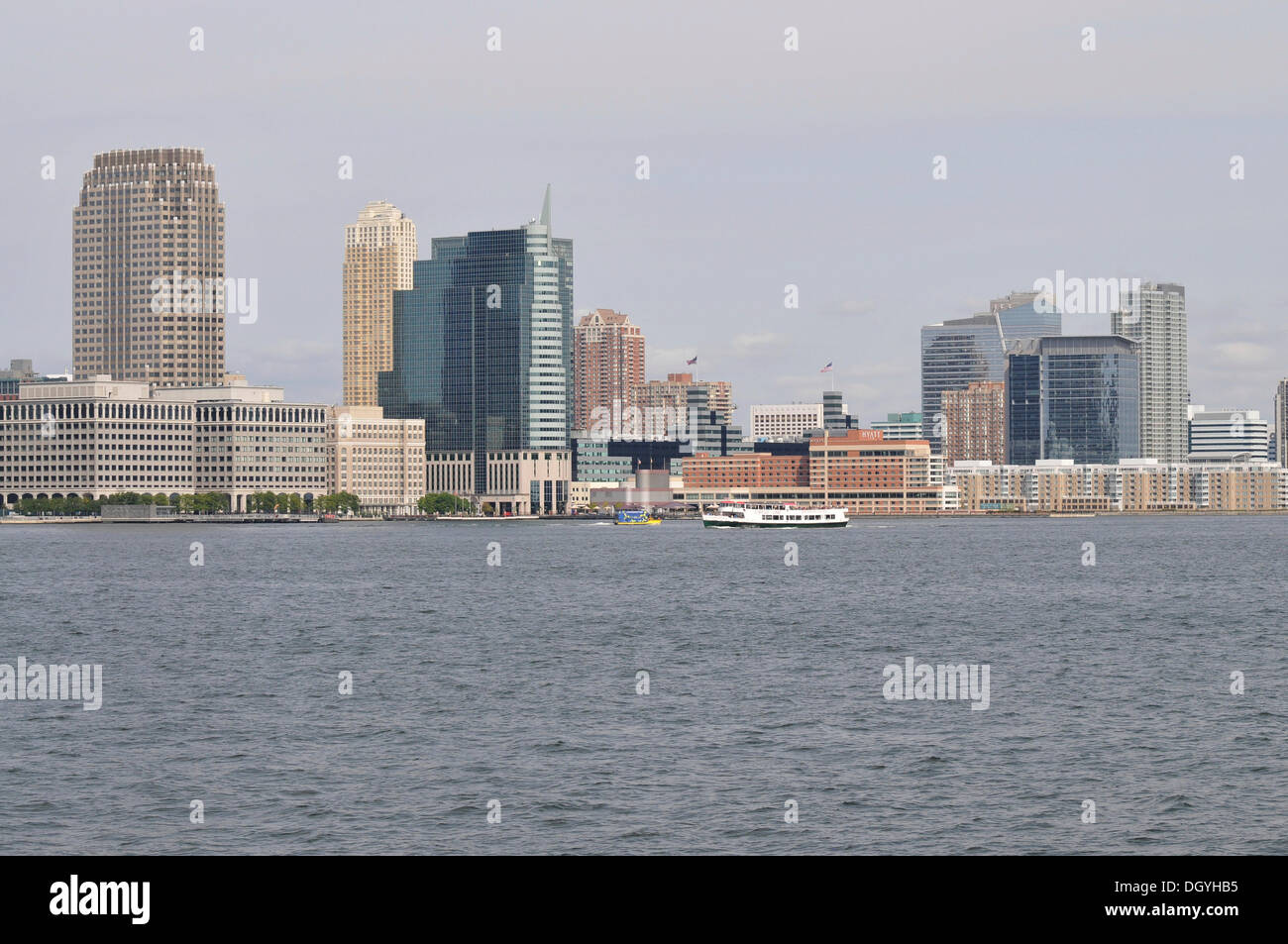 Skyline of Jersey City, New Jersey, USA 