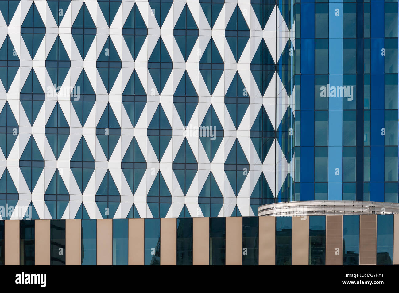 Media City at Salford Quays, Greater Manchester. Stock Photo