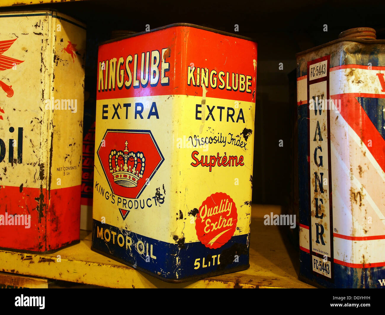 Kingslube extra, motor oil, pic2 Stock Photo Alamy