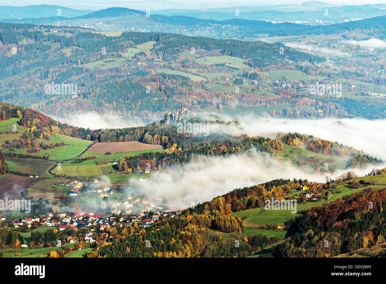 Suche skaly, Czech Paradise, autumn Stock Photo