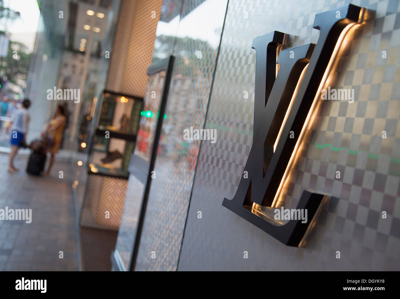 Louis Vuitton shop on Canton Road, Tsim Sha Tsui, Kowloon, Hong Kong