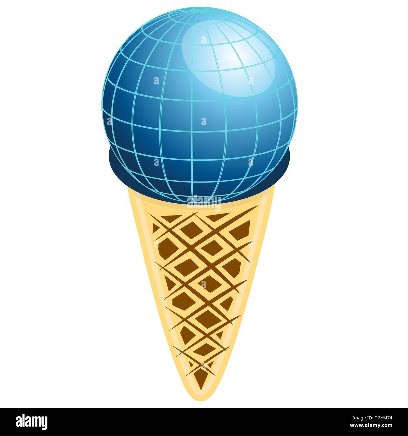 ice-cream-earth-stock-photo-alamy