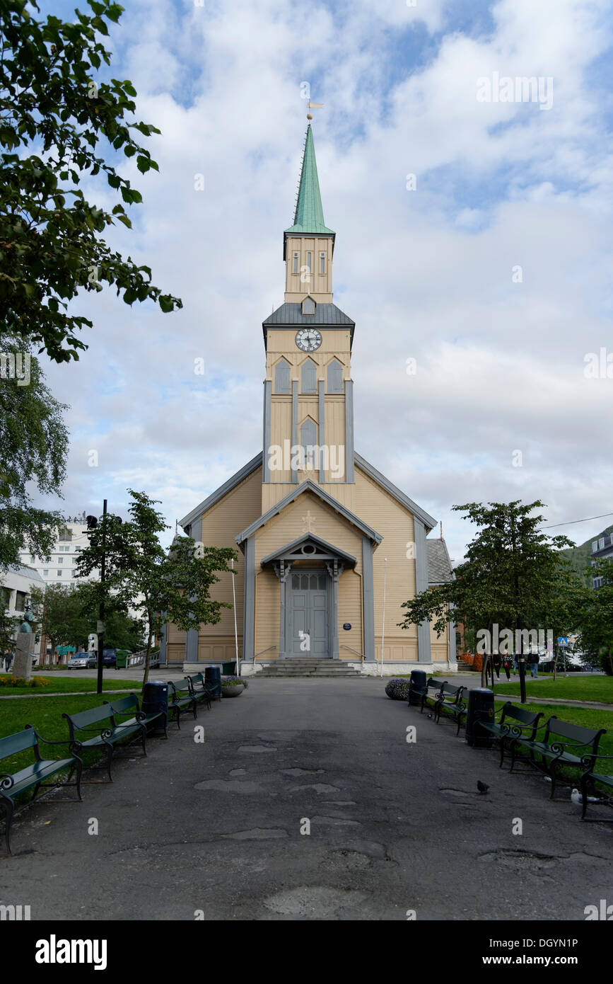 Cathedral, Tromsø, Troms, Northern Norway, Norway Stock Photo