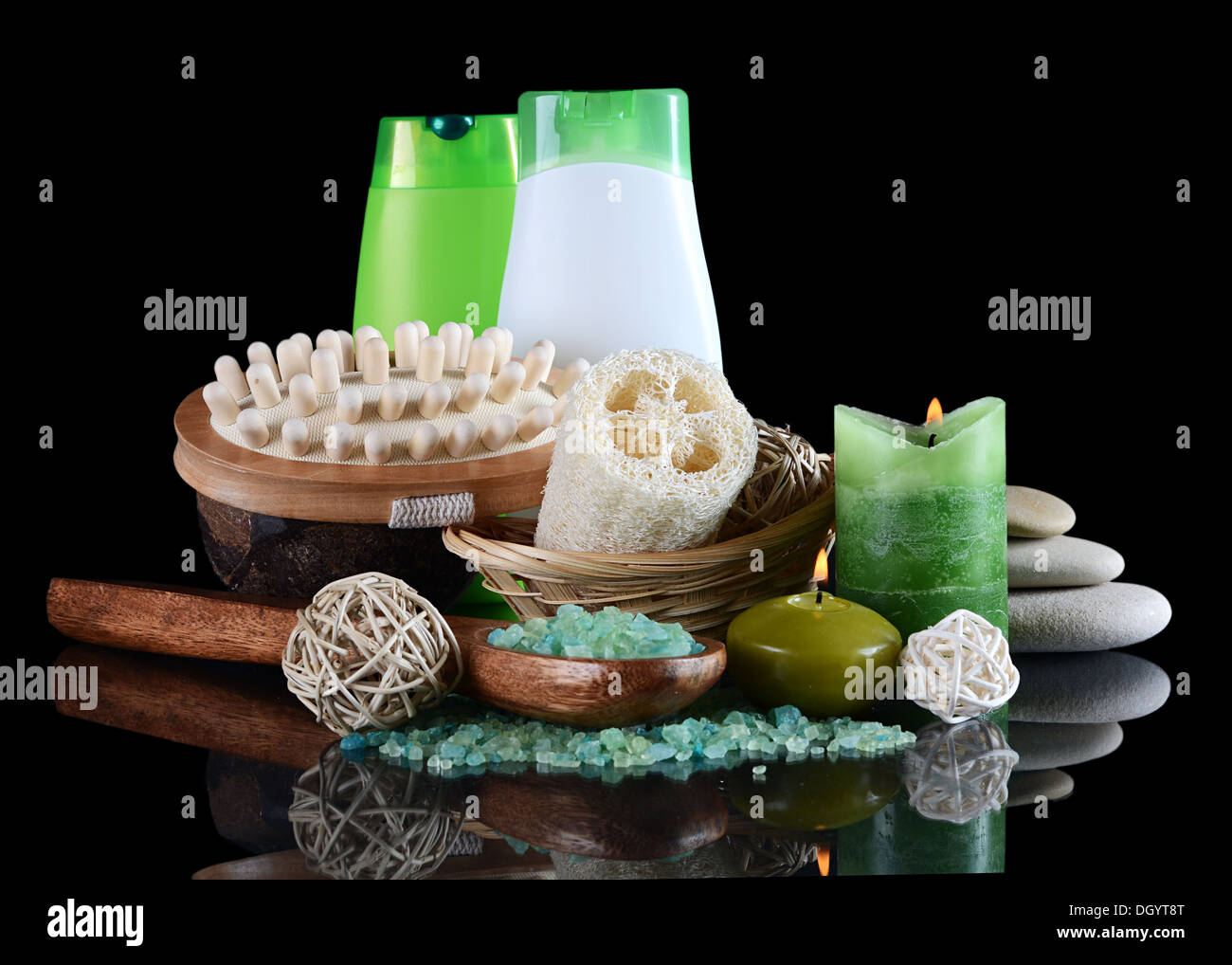 Set spa procedure in hi-res stock photography and images - Alamy