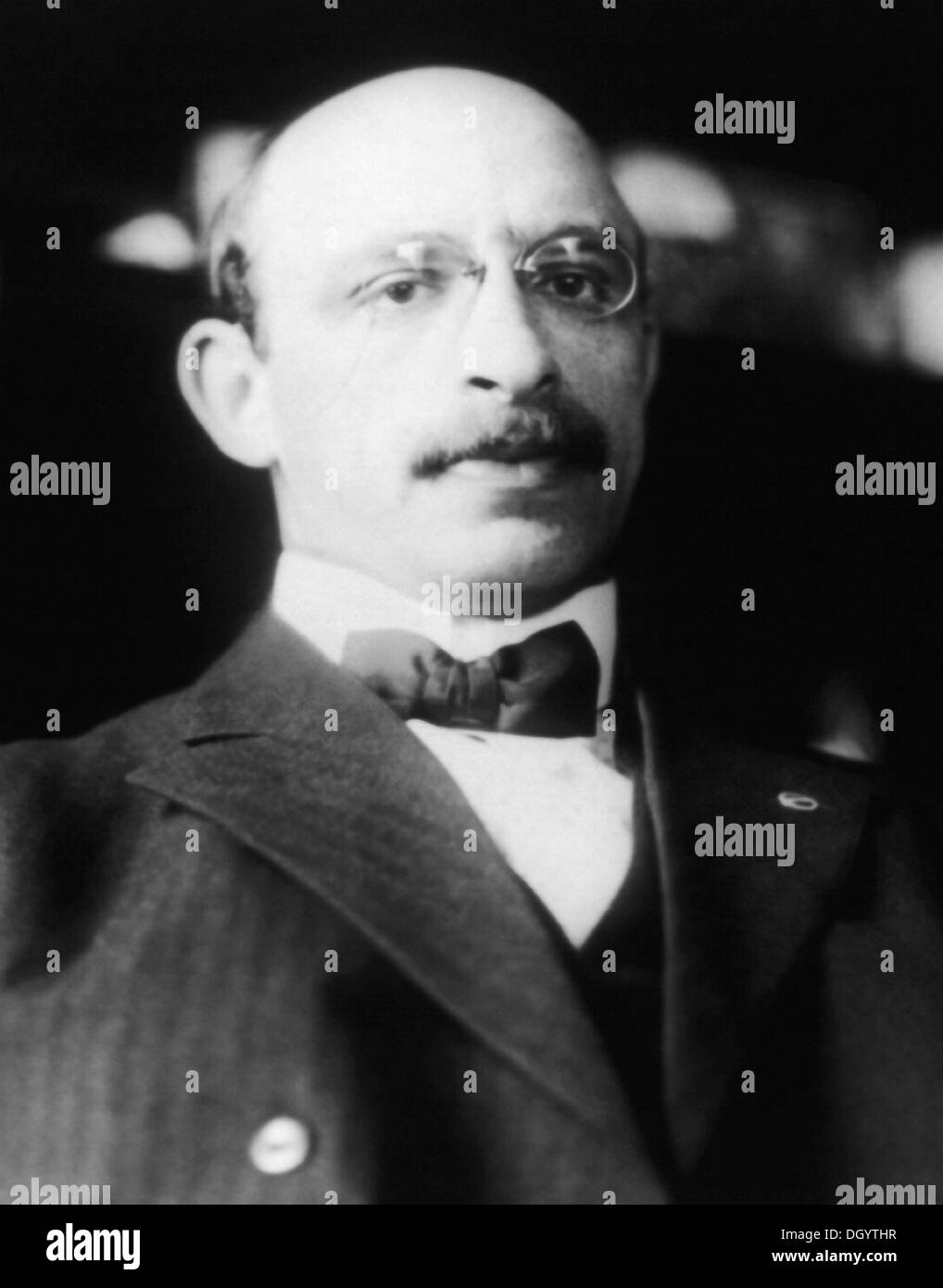 Vintage photo of anarchist and author Alexander Berkman (1870 – 1936). Undated photo by Bain News Service. Stock Photo