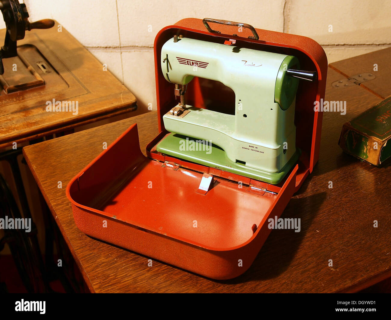 ELNA Junior sewing machine Stock Photo - Alamy