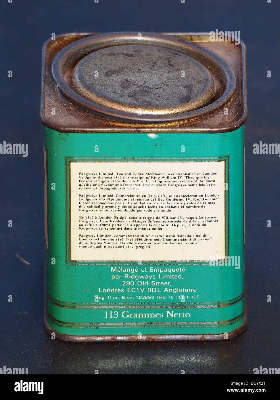 Ridgways Tea Tin (JL) Ridgways Tea Tin (JL)