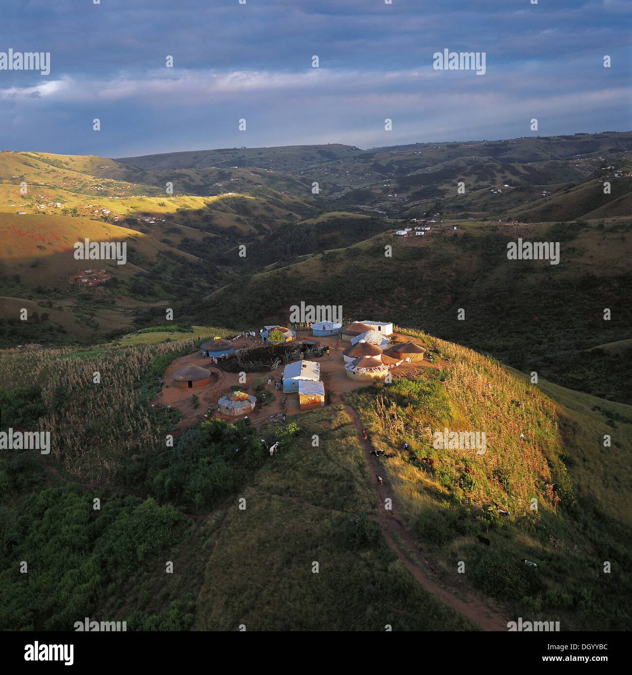 Valley of a thousand hills, KwazuluNatal, South Africa Stock Photo Alamy