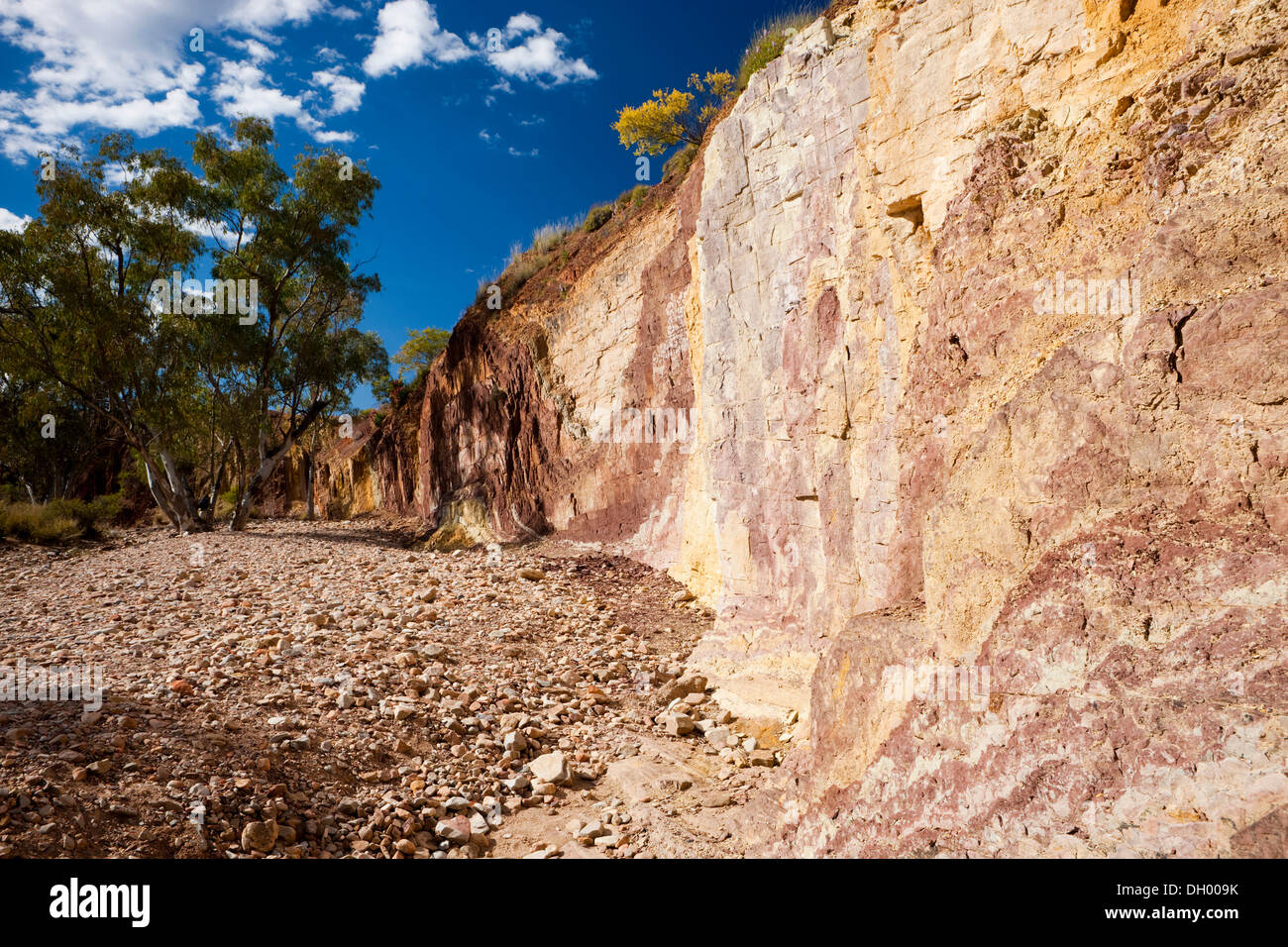 Ochre Pits, West MacDonnell National Park, Northern Territory, Australia Stock Photo