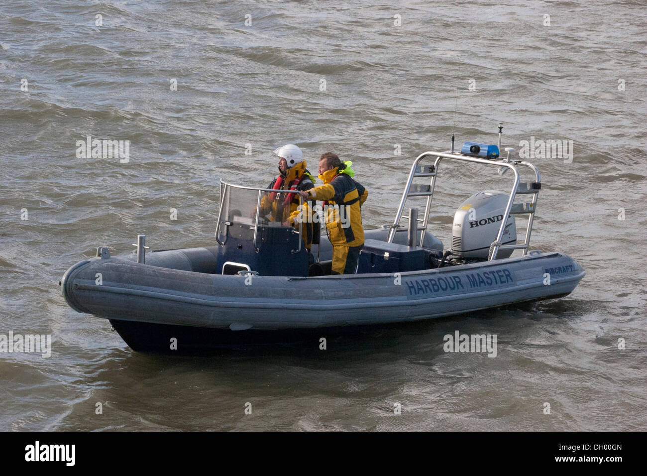 Boats damaged or sunk following the 2013 October storms. Stock Photo