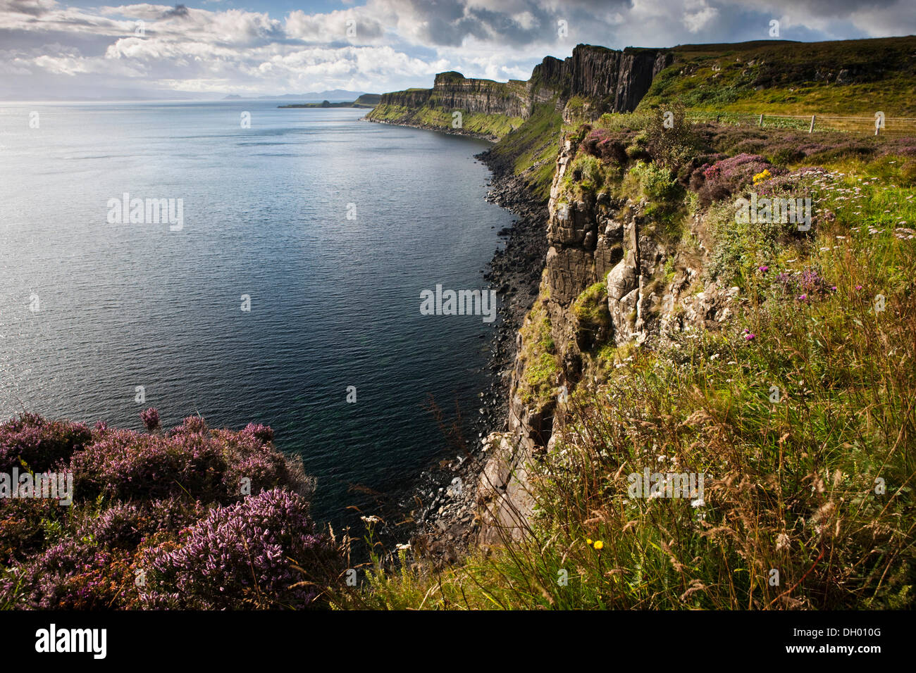 Cliffs, Isle of Skye, Scotland, United Kingdom Stock Photo