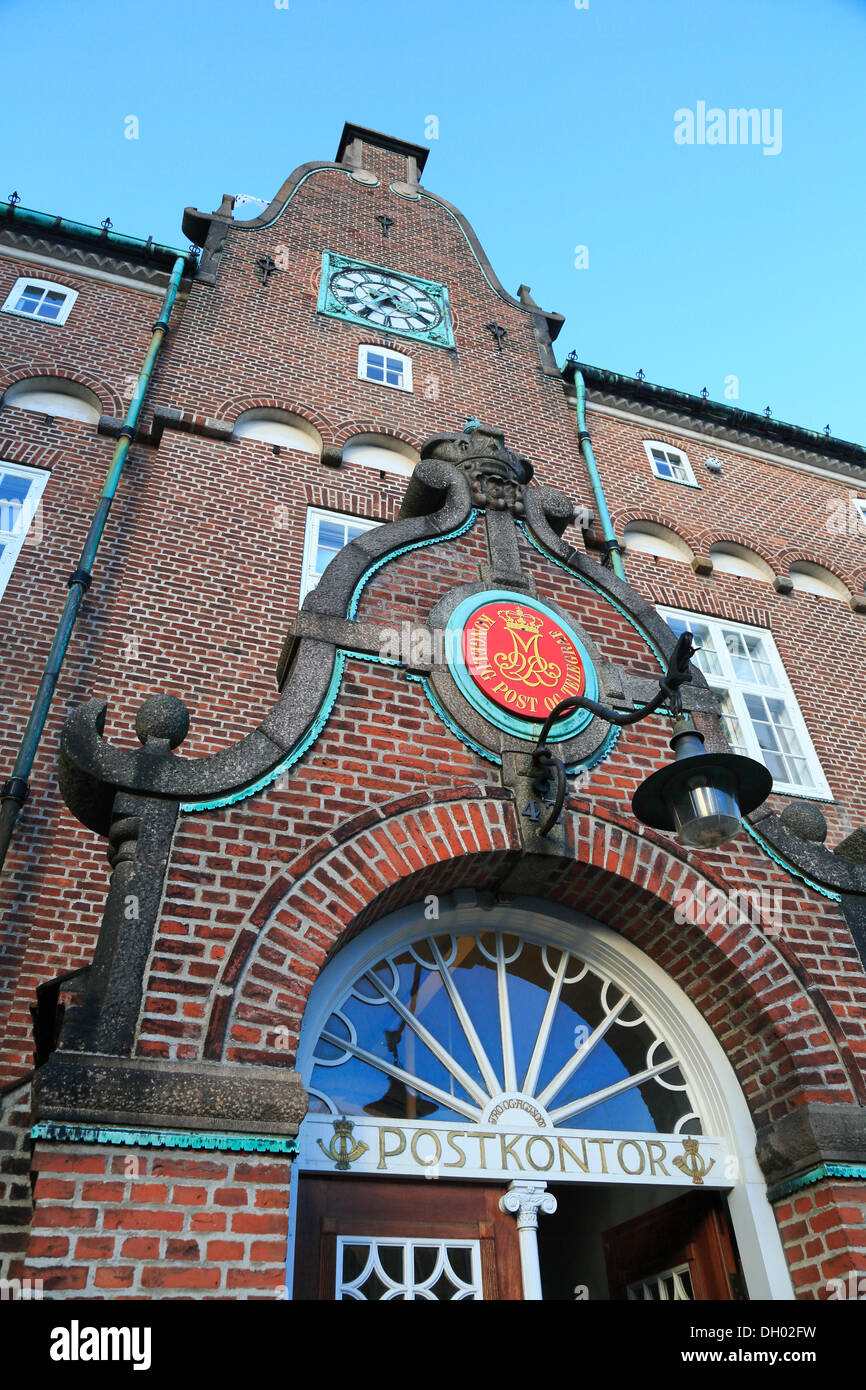 The old post office, northern Jutland, Denmark, Europe Stock