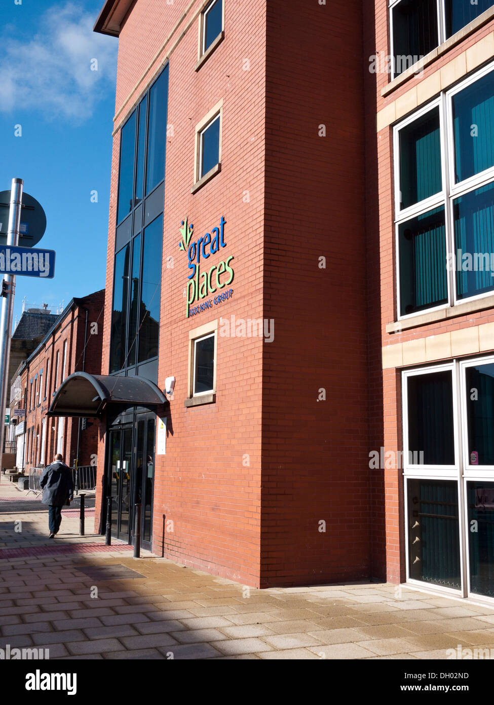 Great Places, Housing Group, Oldham, Greater Manchester, UK. Stock Photo