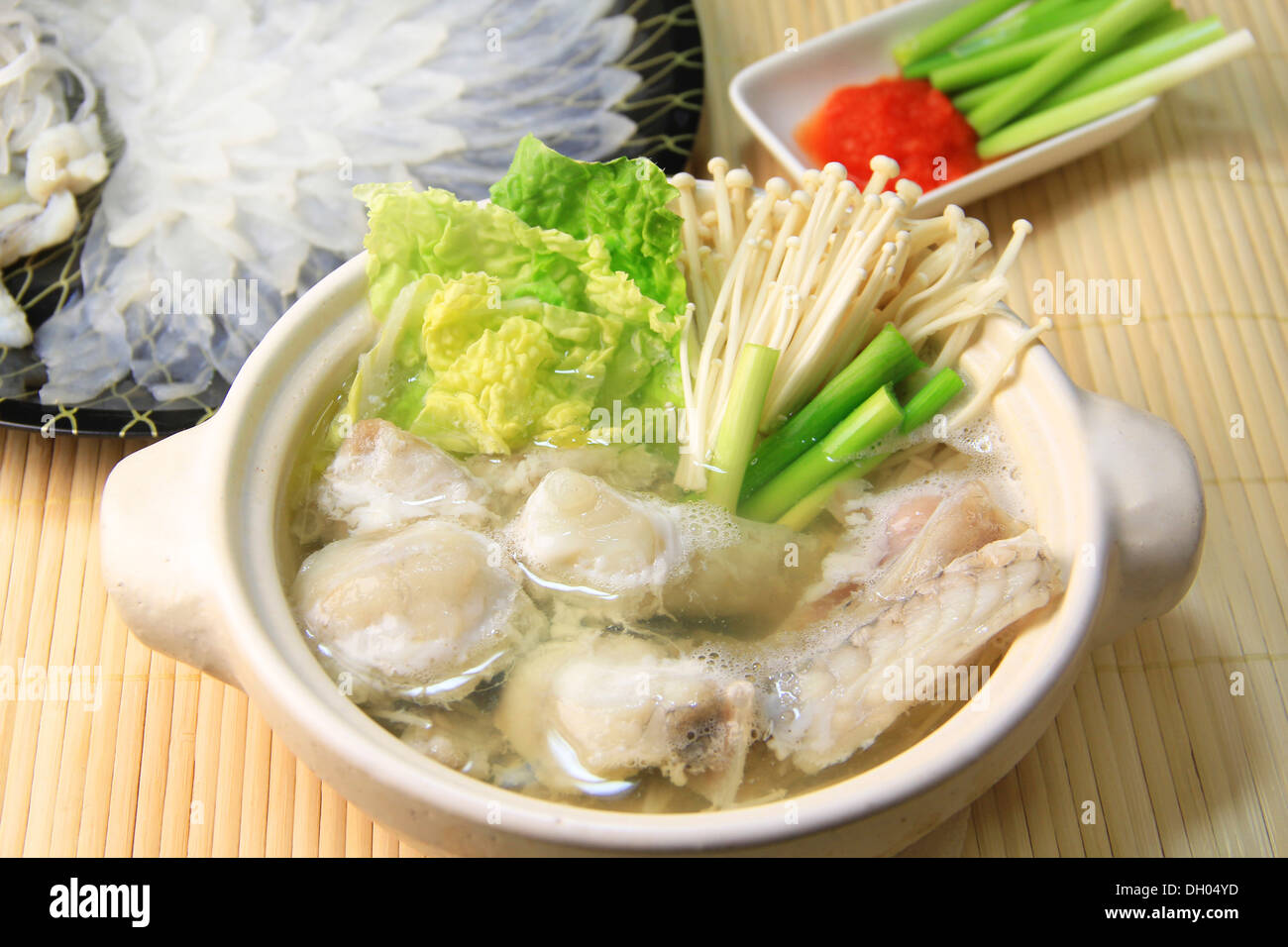 Blowfish stew Stock Photo