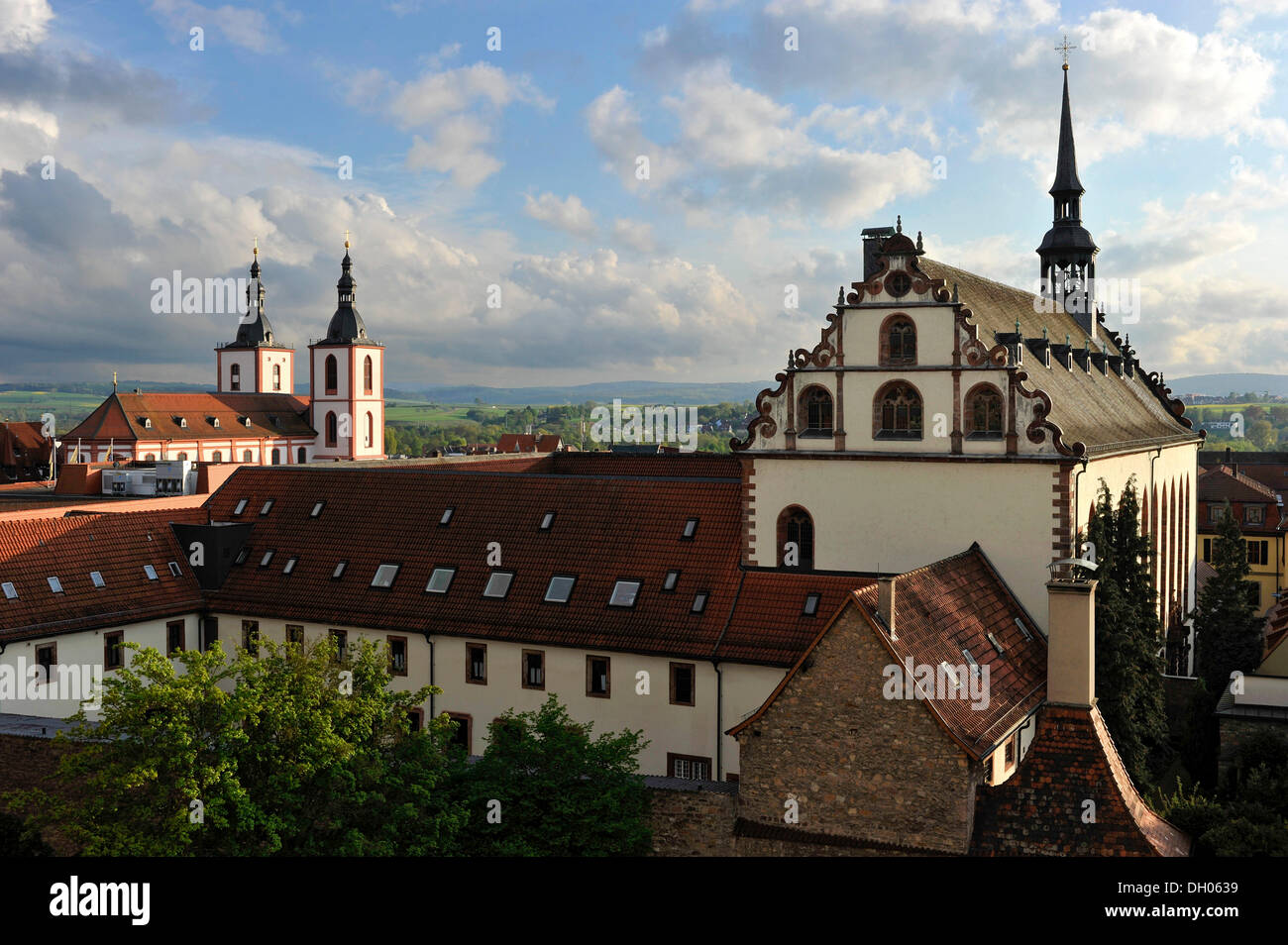 Parish Church of St. Blaise, Benedictine Abbey of St. Mary with the