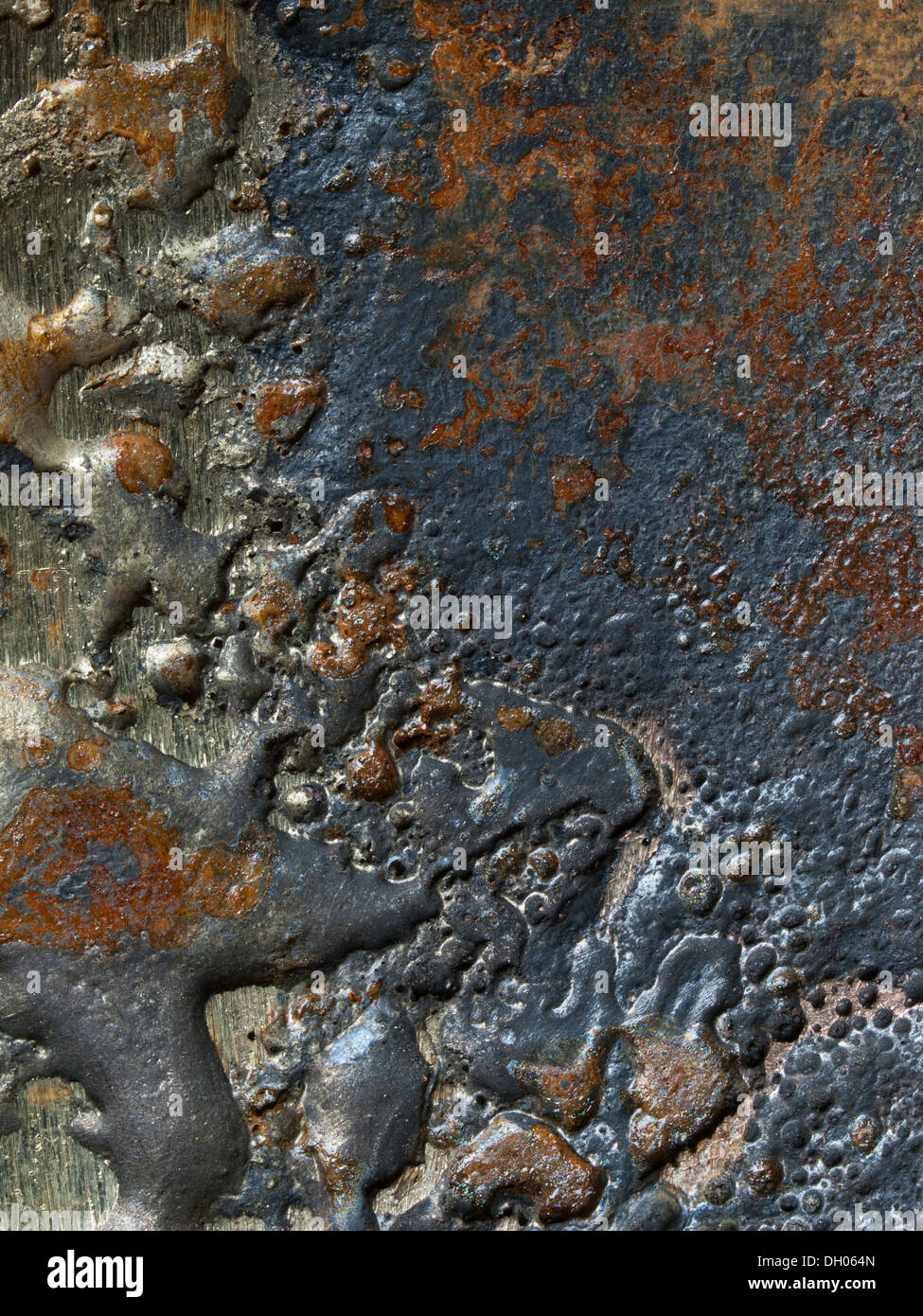 Bronze Coated Steel Plates Stock Photo Alamy