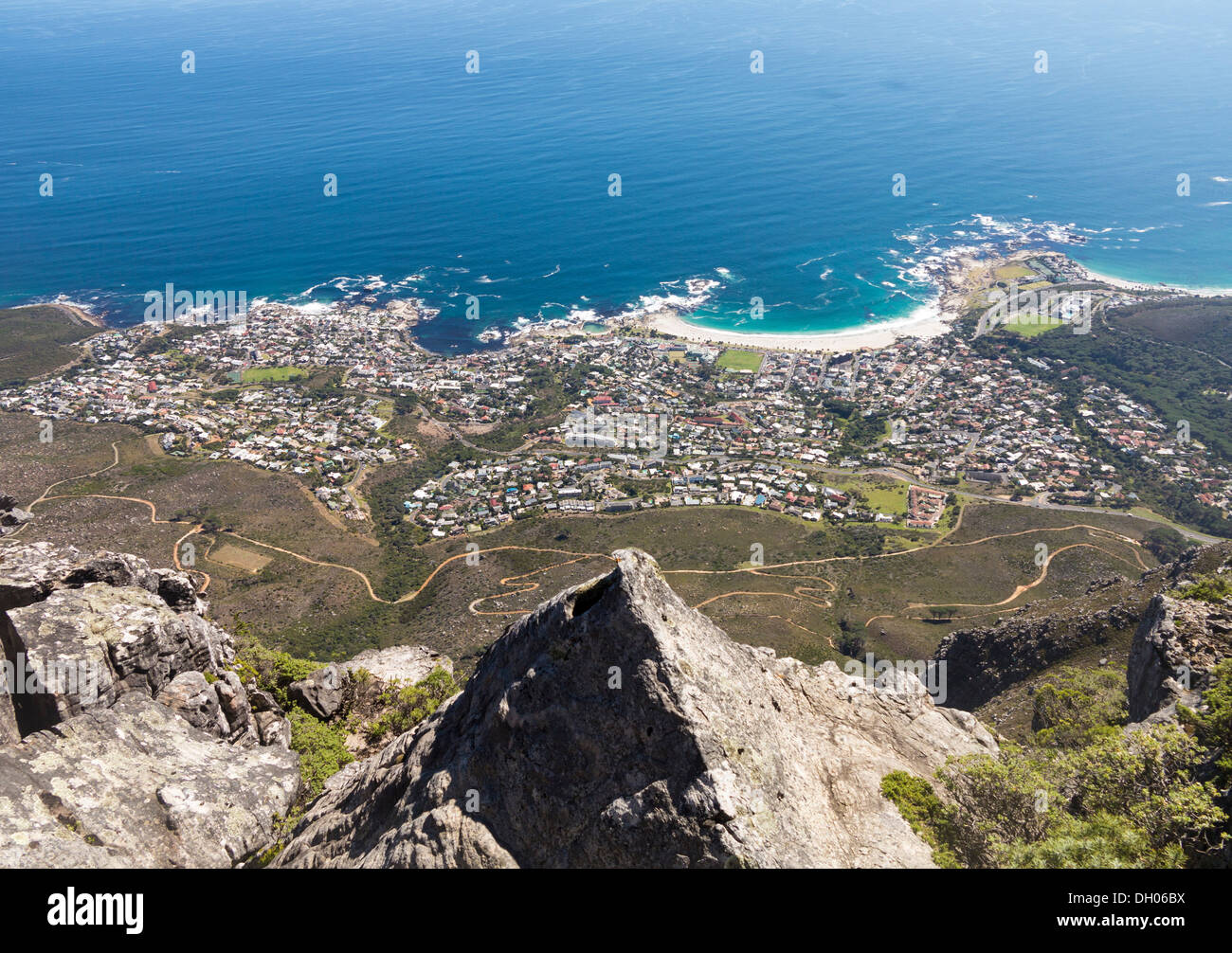 Cape town table mountain aerial hi-res stock photography and images - Alamy