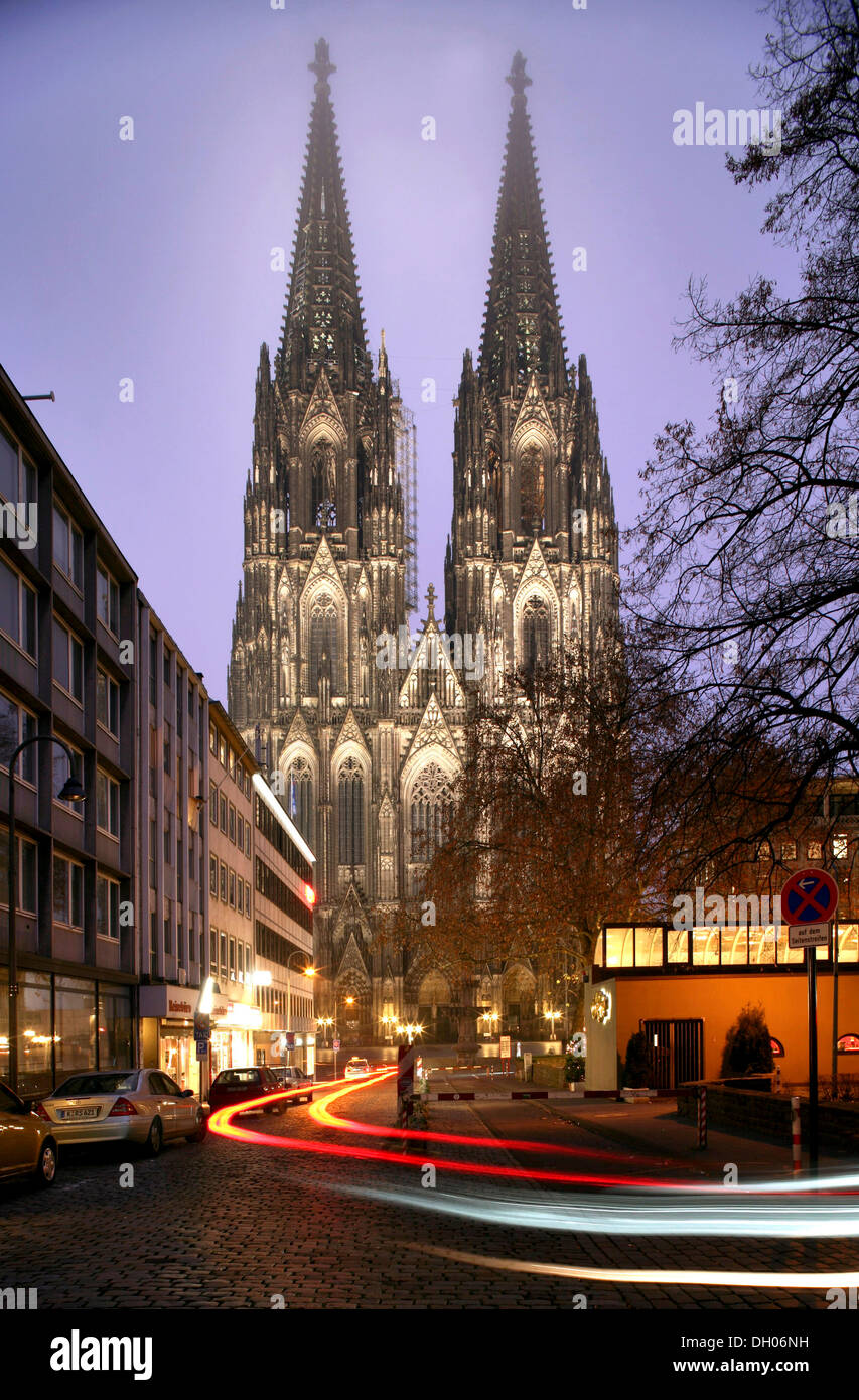 Cologne Cathedral, Cologne, North Rhine-Westphalia Stock Photo