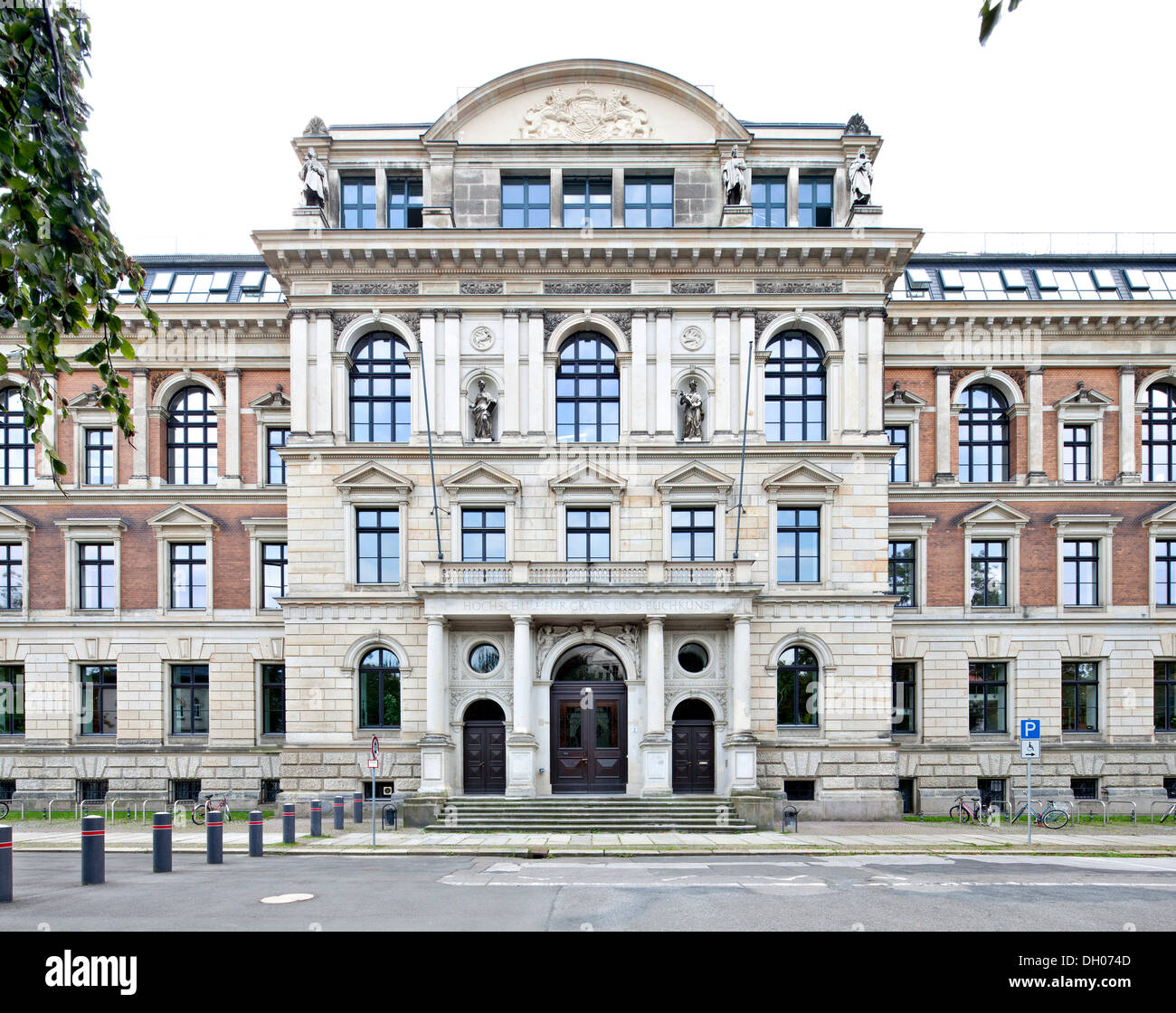 Academy of Visual Arts, Leipzig, Saxony, PublicGround Stock Photo Alamy
