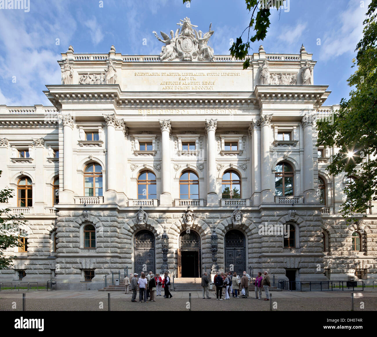 University of Leipzig, Bibliotheca Albertina, university library Stock