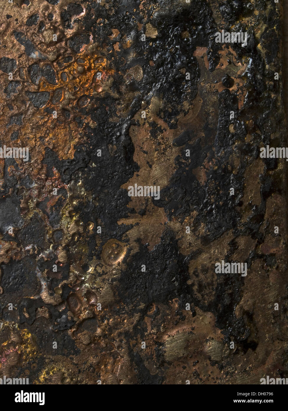 Bronze Coated Steel Plates Stock Photo Alamy