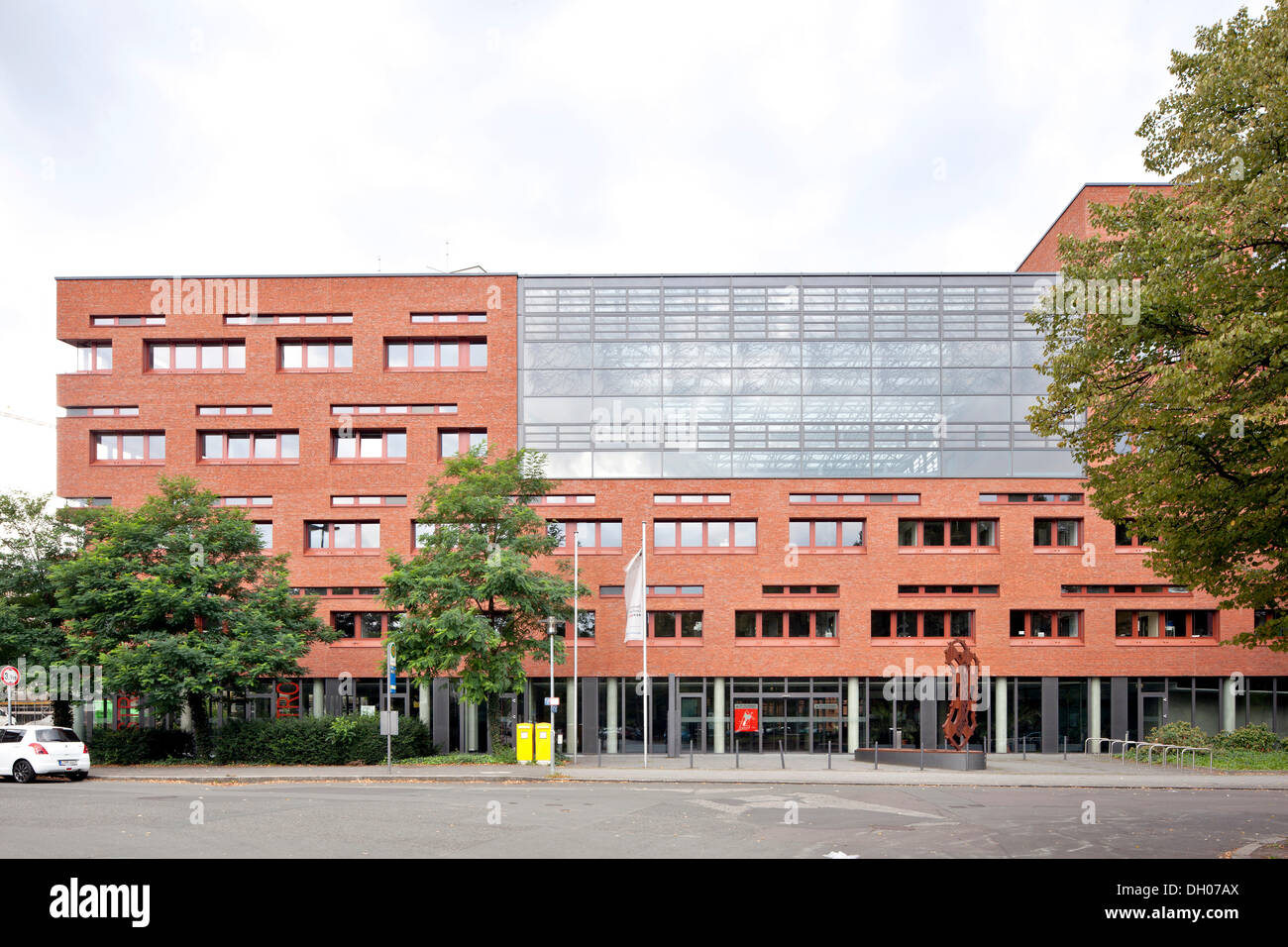 Bio City, Leipzig University, Deutscher Platz square, Leipzig, Saxony, PublicGround Stock Photo