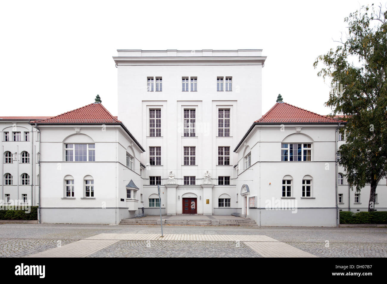 Samuel-Heinicke-Schule school, Saxon school for hearing-impaired students, Leipzig, Saxony, PublicGround Stock Photo
