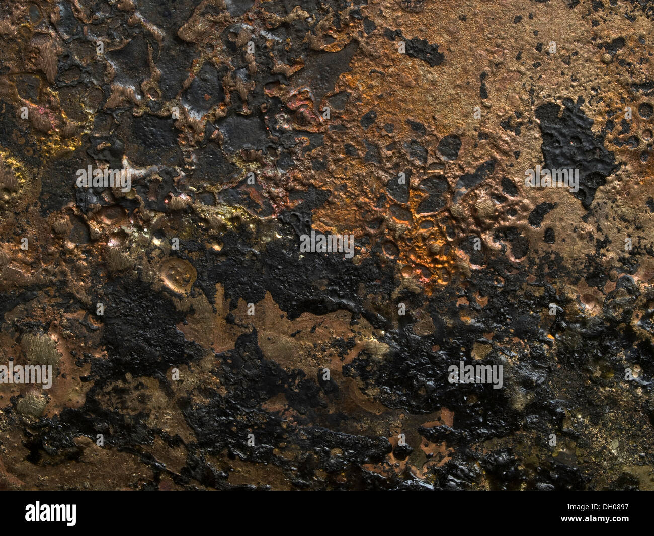 Bronze Coated Steel Plates Stock Photo Alamy