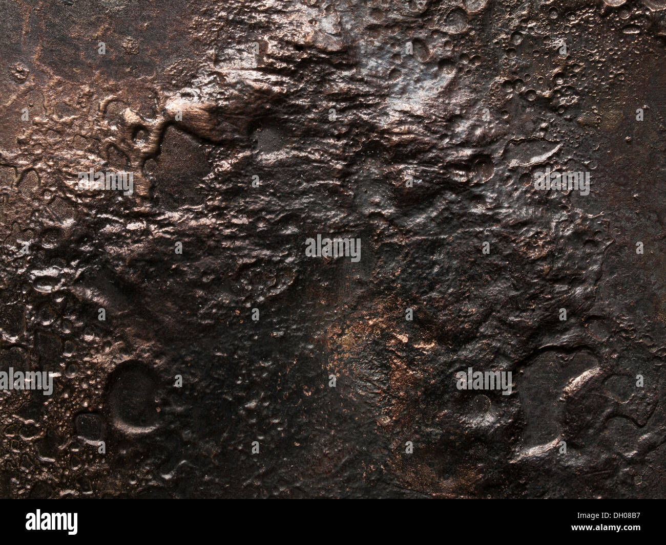 Bronze Coated Steel Plates Stock Photo Alamy