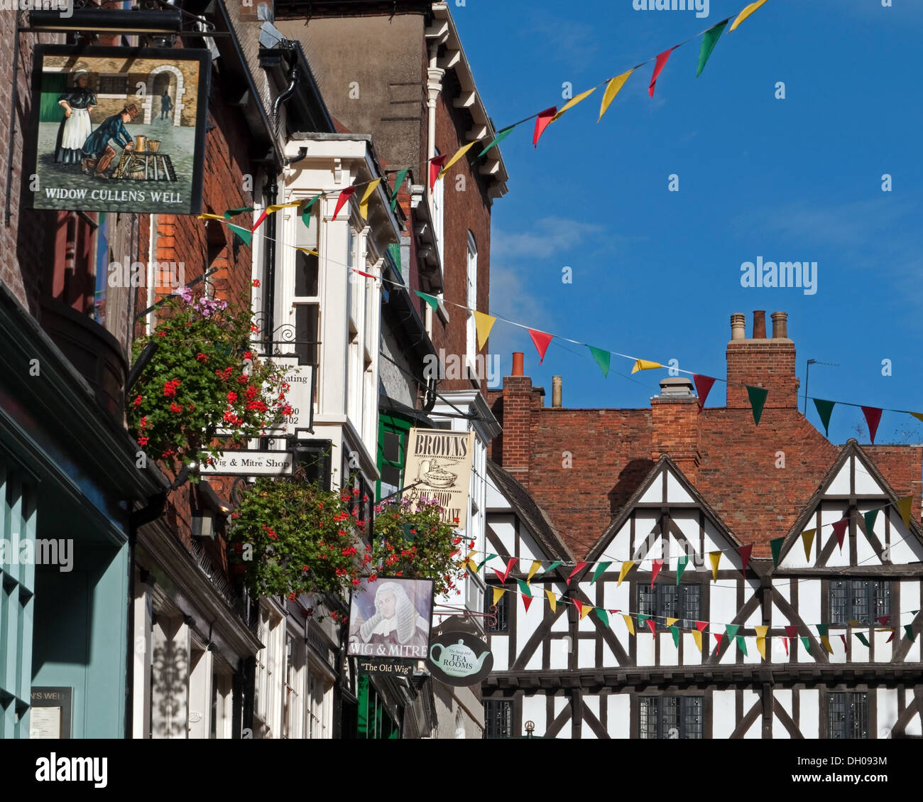 Timber Framed Architecture & Shop Signs, Lincoln, Lincolnshire, England