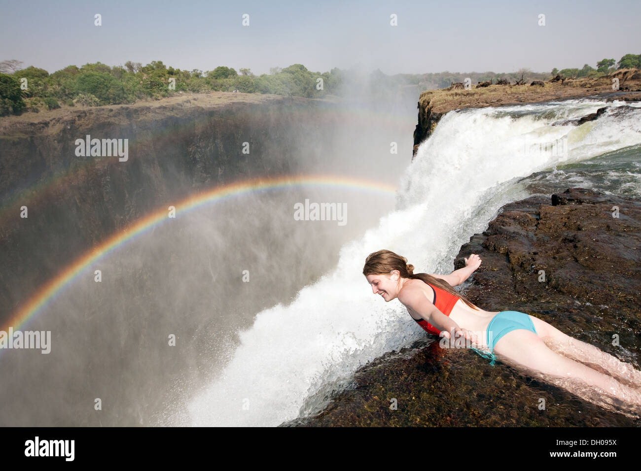 Download Waterfall Africa Devil Pool PNG