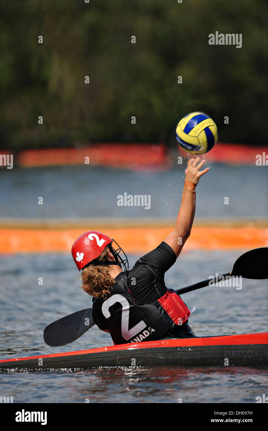 Canoe Polo World Championship Stock Photo Alamy