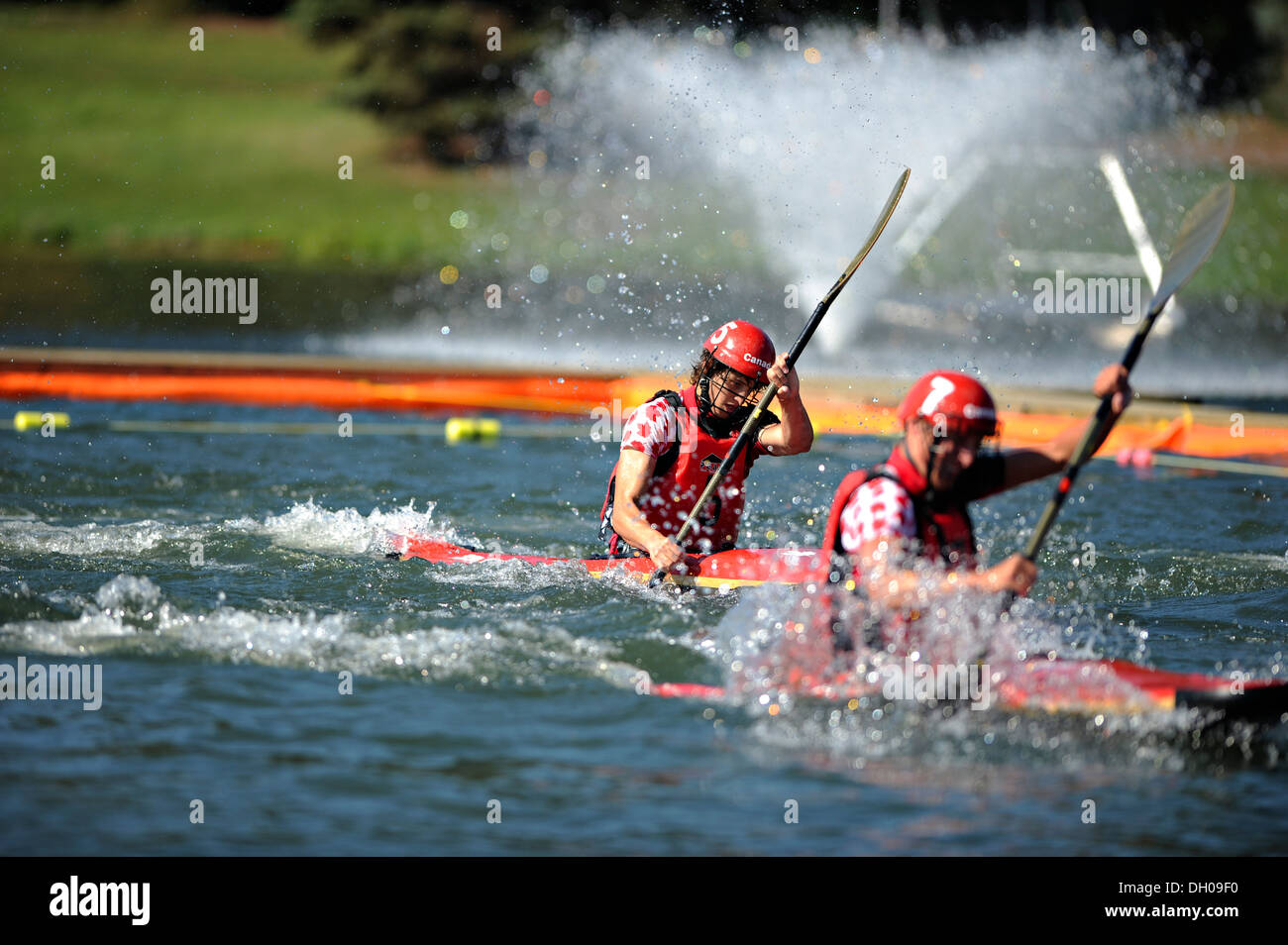 Canoe Polo World Championship Stock Photo Alamy