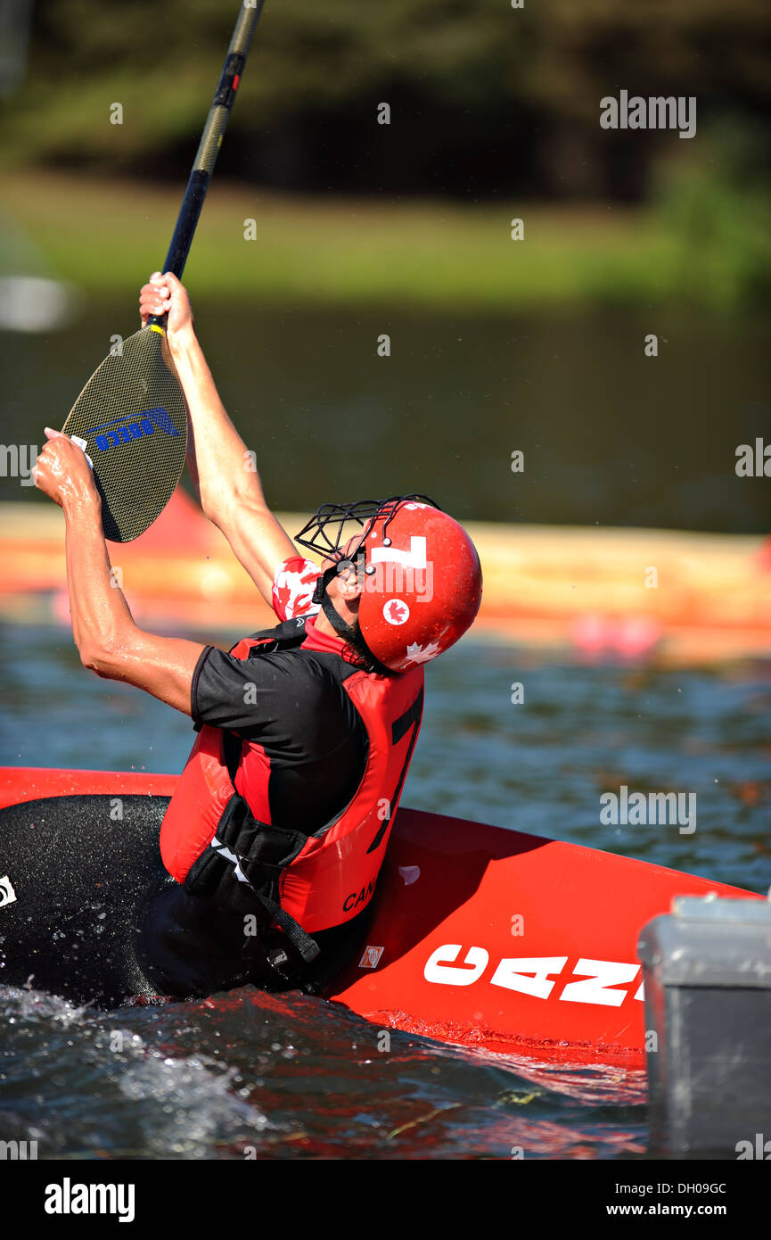 Canoe Polo World Championship Stock Photo Alamy