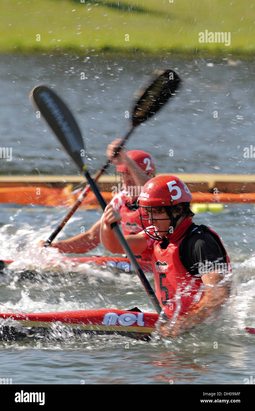 Canoe Polo World Championship Stock Photo Alamy