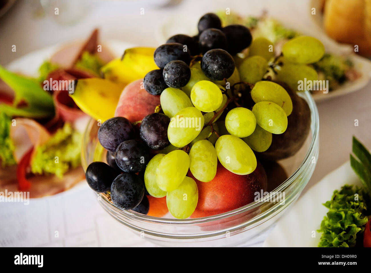Fruits and sweets on the Swedish table Stock Photo Alamy