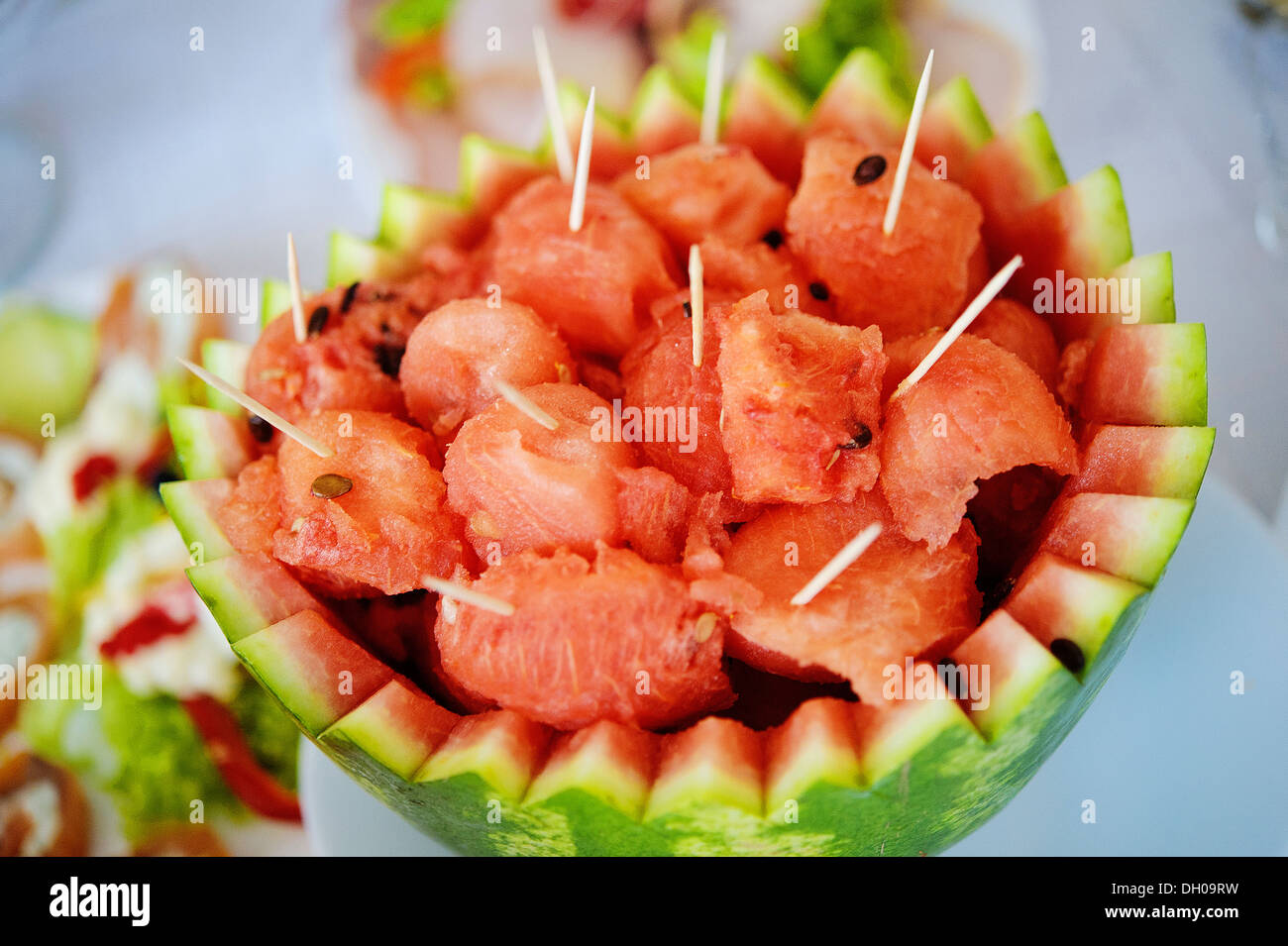 Fruits and sweets on the Swedish table Stock Photo Alamy
