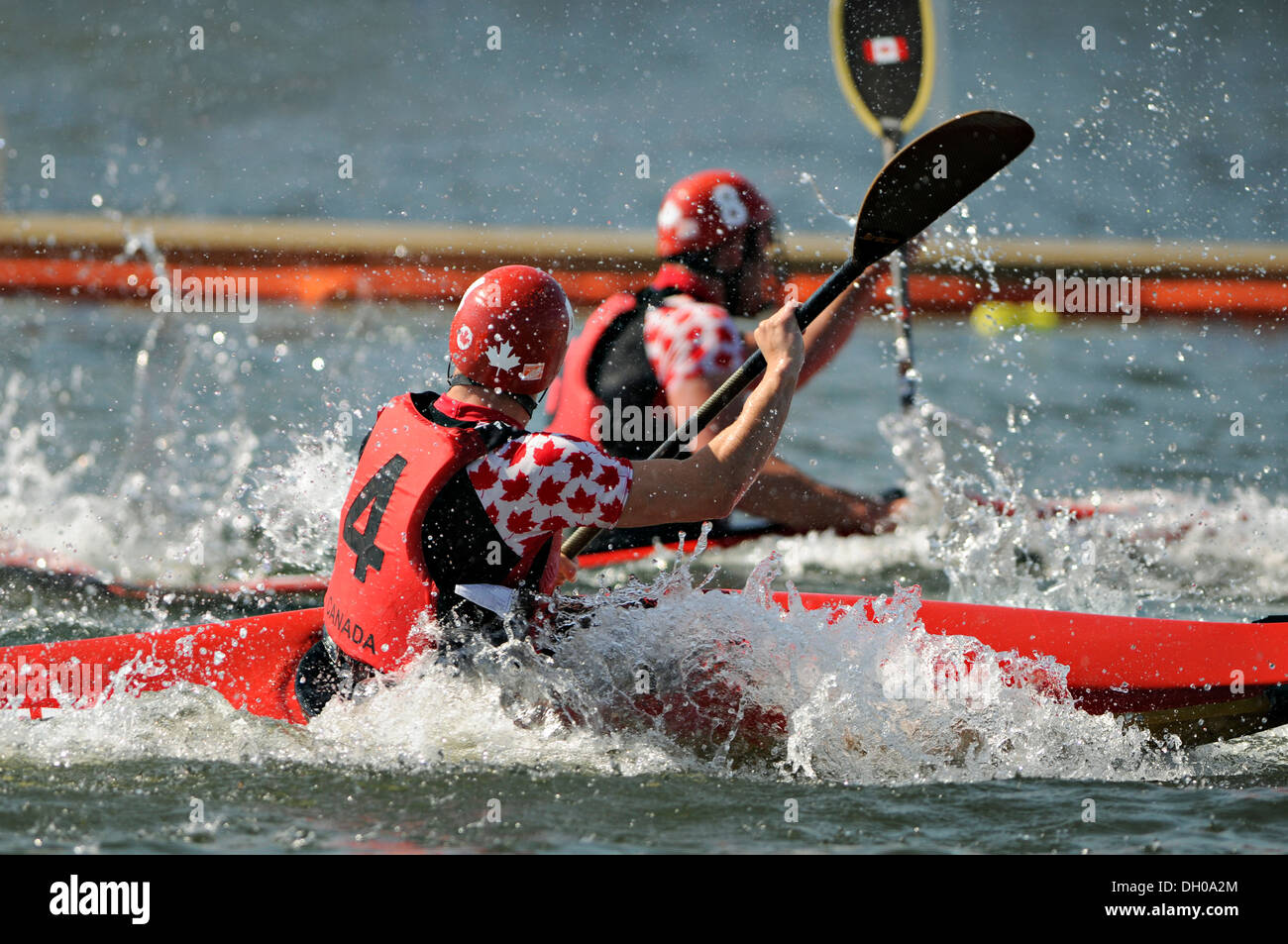 Canoe Polo World Championship Stock Photo Alamy