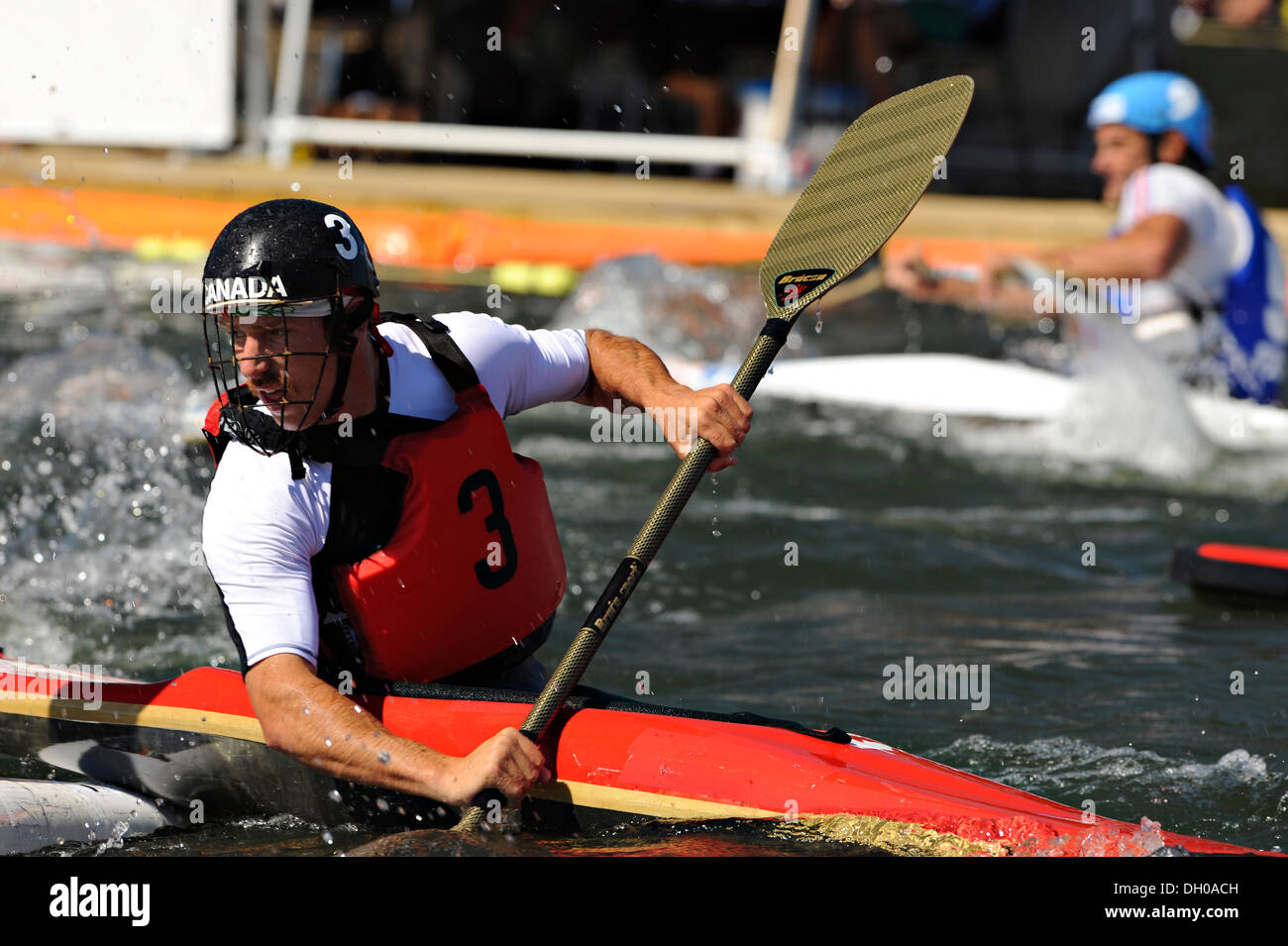Canoe Polo World Championship Stock Photo Alamy