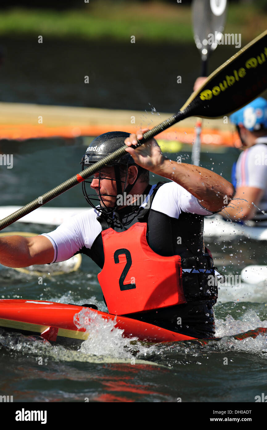Canoe Polo World Championship Stock Photo Alamy