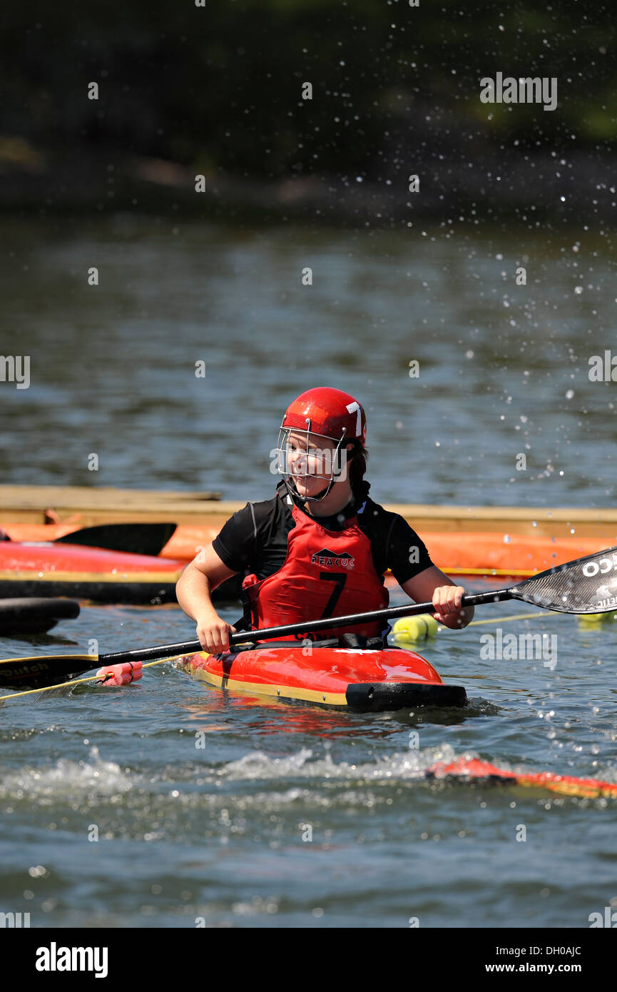 Canoe Polo World Championship Stock Photo Alamy