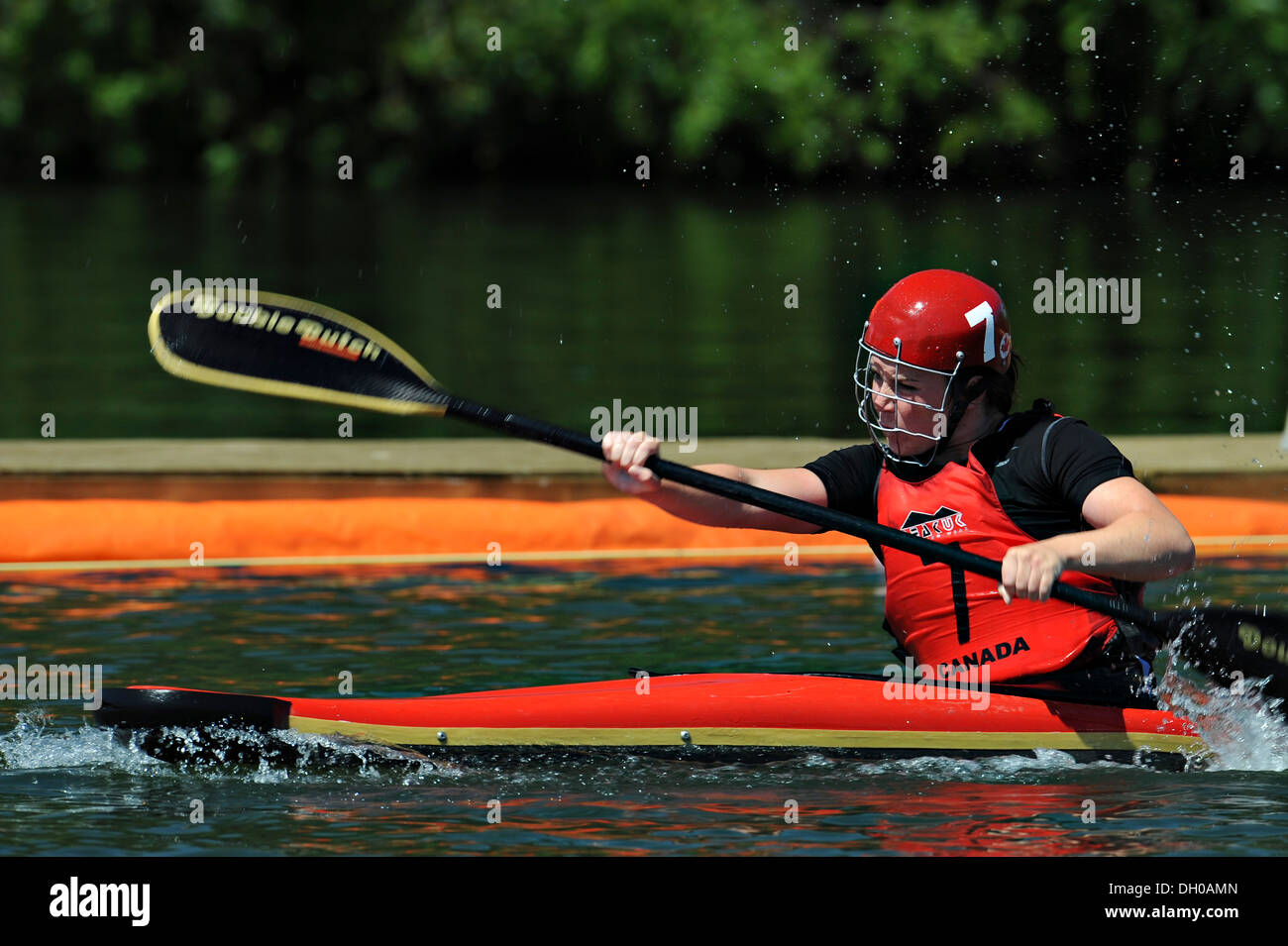 Canoe Polo World Championship Stock Photo Alamy