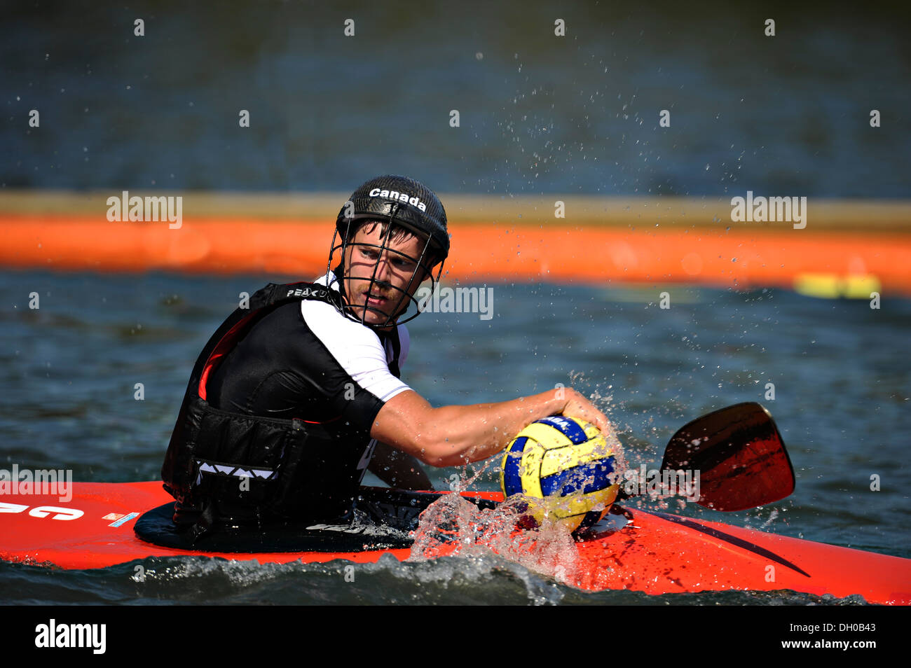 Canoe Polo World Championship Stock Photo Alamy