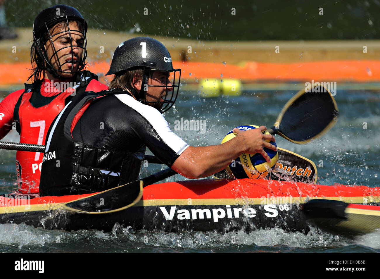 Canoe Polo World Championship Stock Photo Alamy